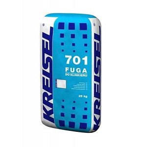 Затирочная цветная смесь 701 FUGA do klinkieru цвет серый 25кг