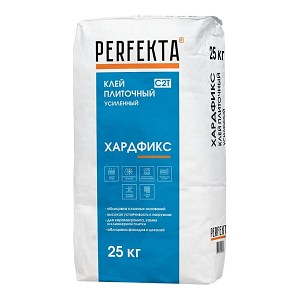 Клей плиточный усиленный PERFEKTA Хардфикс C2 Т, 25 кг