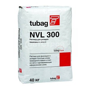 Quick-mix NVL 300 Раствор для укладки природного камня, антрацит 40кг