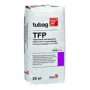 TFP Трассовый раствор Quick-mix для заполнения швов многоугольных плит, белый 25кг