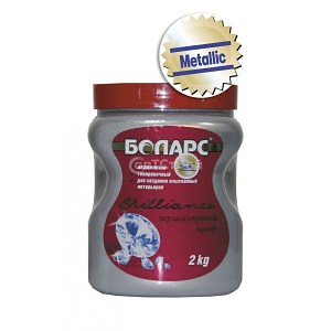 Краска Боларс Vavilon - Brilliance Металлик (M010серебро) 2 кг