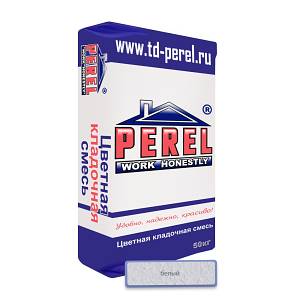 Белая кладочная смесь Perel SL, 50 кг