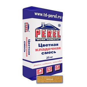 Желтая кладочная смесь Perel SL (лето), 25 кг