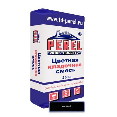 Черная кладочная смесь Perel SL (лето), 25 кг - купить в СовтСтрой