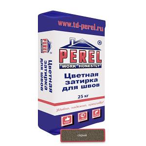 Серая затирочная смесь Perel RL, 25 кг