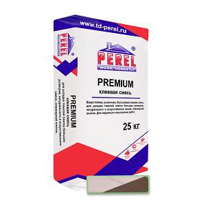 Клеевая смесь беспылевая Perel Premium C1TE, 25 кг