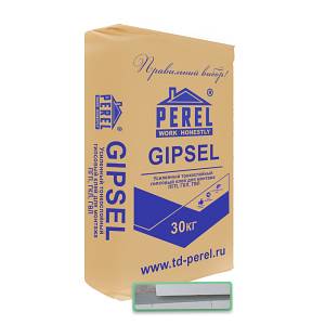 Серый гипсовый клей Perel Gipsel, 30 кг