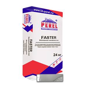 Финишный наливной пол Perel Faster, 24 кг