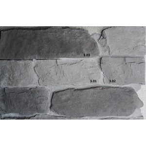 Искусственный камень Unistone угловой Выветренная скала 3.01