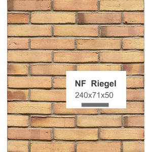 Клинкерный кирпич MUHR Nr. 23 Morgenröte NF Riegel 240x71x50 Wasserstrich