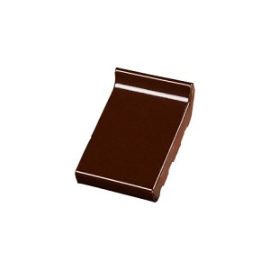 Оконный отлив Wienerberger 105x160x30 dark brown shine glazed